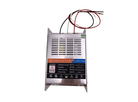 Special power supply for oil fume purification